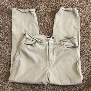 Women’s 14 short, beige jeans Basic Editions